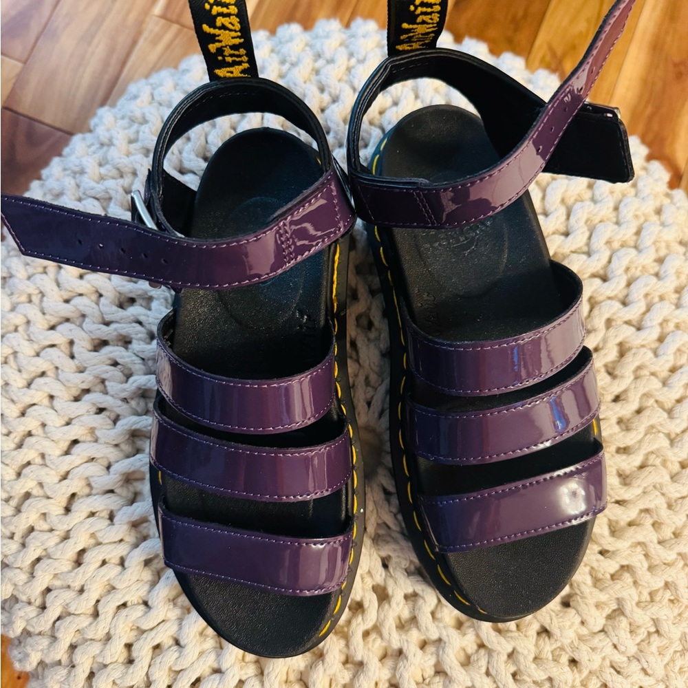 Dr. Martens Purple Sandals